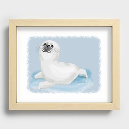 Cool seal Recessed Framed Print