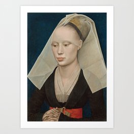 Portrait of a Lady by Rogier van der Weyden Art Print
