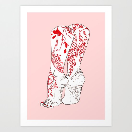 Amour Art Print