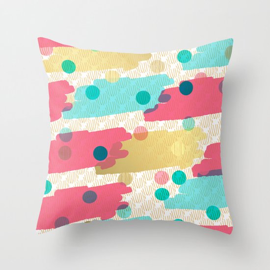 Hit Me Up! Throw Pillow