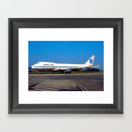 PanAm 747 Clipper Framed Art Print