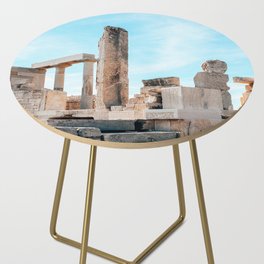 Built on Ruins | Naxos, Greece Side Table