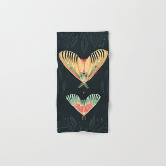 Moth Wings I Hand & Bath Towel