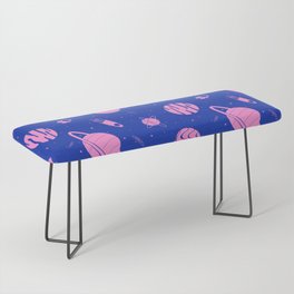 pinky planet(blue) Bench