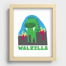 Walzilla Recessed Framed Print