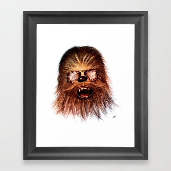 STAR WARS CHEWBACCA Framed Art Print