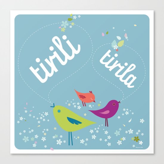 tirili – tirila Canvas Print
