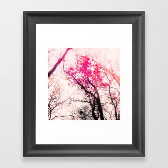 Tree Silhouette 2 Framed Art Print