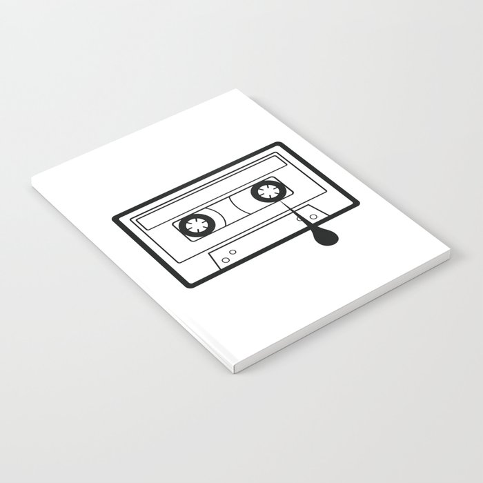 Crying Cassette Tape Notebook