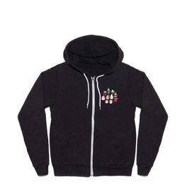 Christmas Cocoa Traditional Zip Hoodie