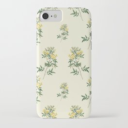 Vintage flowers iPhone Case