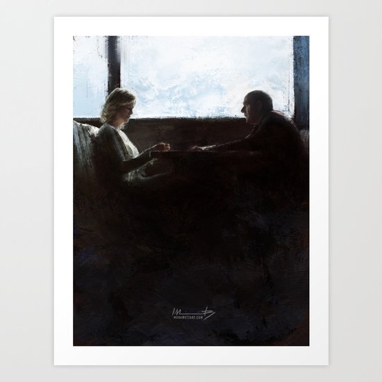 "Am I under arrest?" Art Print