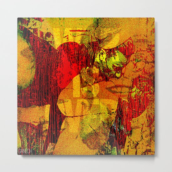 War is Over Metal Print