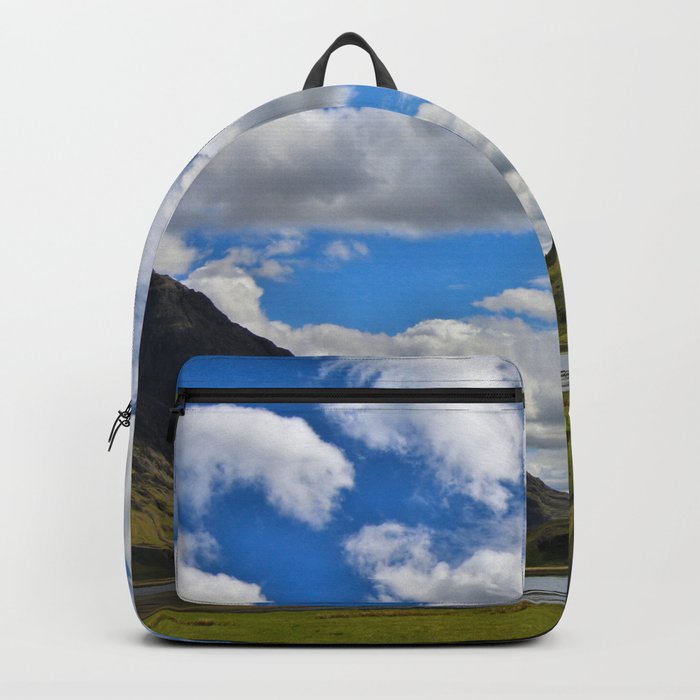 Highland Blue and Green Backpack