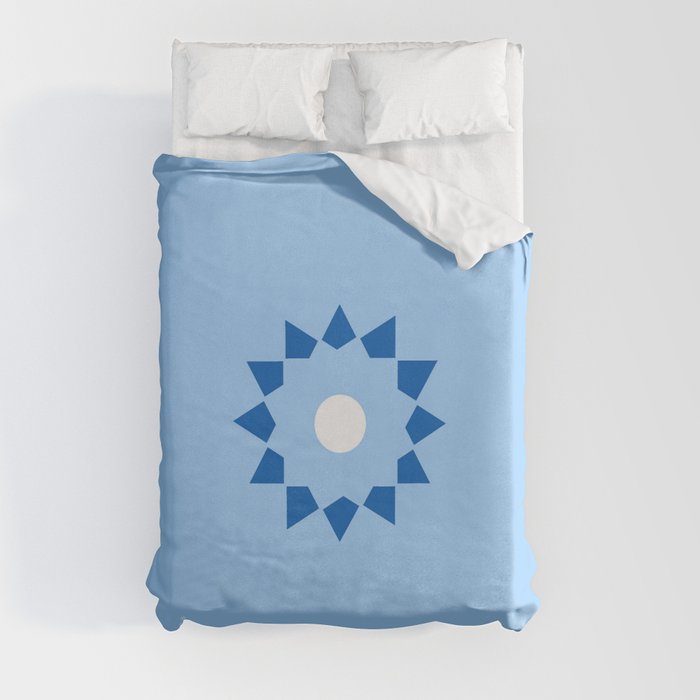 New star 18 Duvet Cover