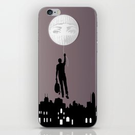 Trip with the moon iPhone Skin