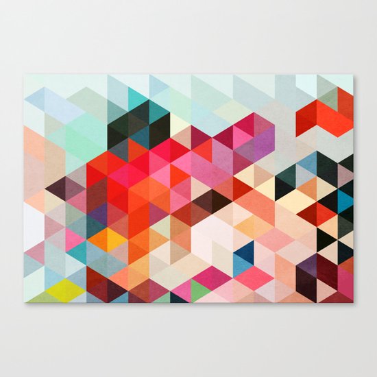 Heavy words 01. Canvas Print