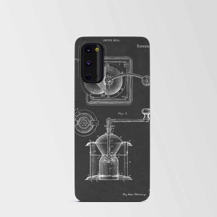 Coffee Mill, patent Android Card Case