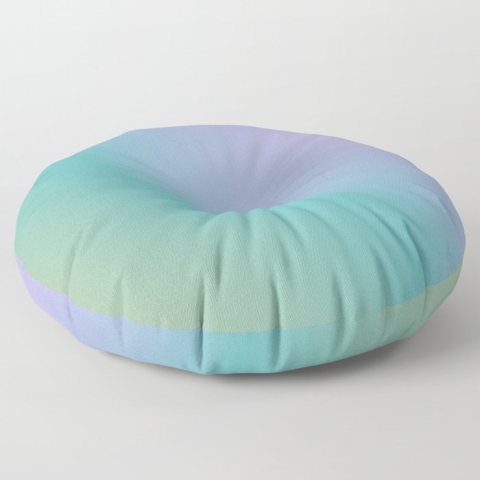 Aura Angel Number 999 Release Retro Gradient Print Floor Pillow