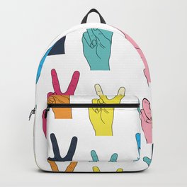 Peace Hands - Joy Palette Backpack