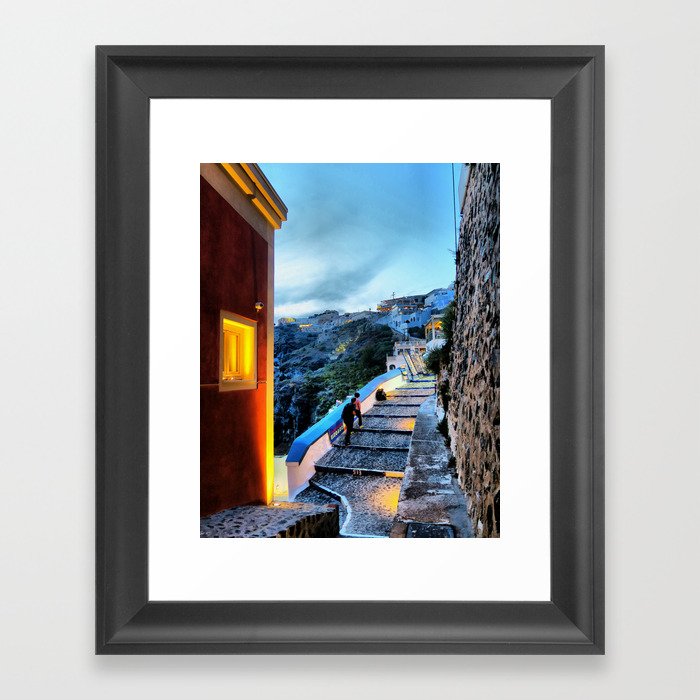 Santorini 29 Framed Art Print