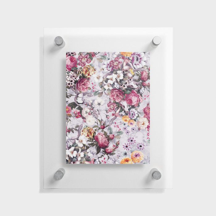 Night Garden Snakes II Floating Acrylic Print