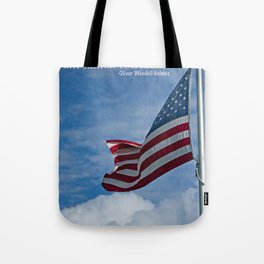 One flag, one land, one heart, one hand... Tote Bag