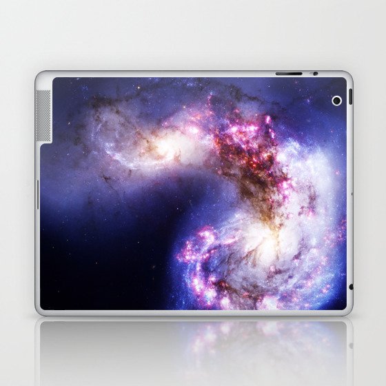 Colorful Universe Nebula Galaxy And Stars Laptop & iPad Skin