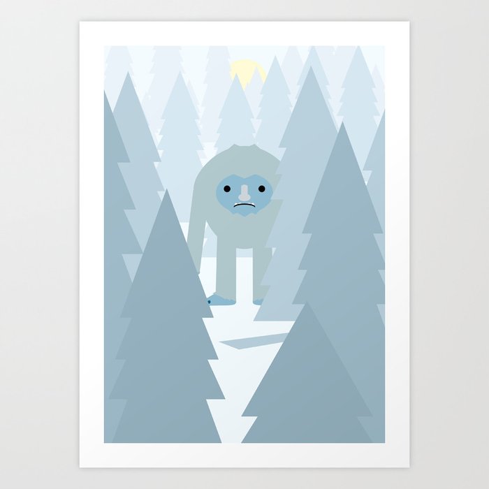 green yeti Poster