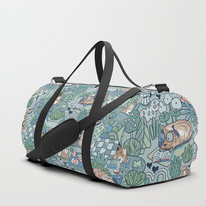 Anime Patterned Duffle Overnight Bags Society6