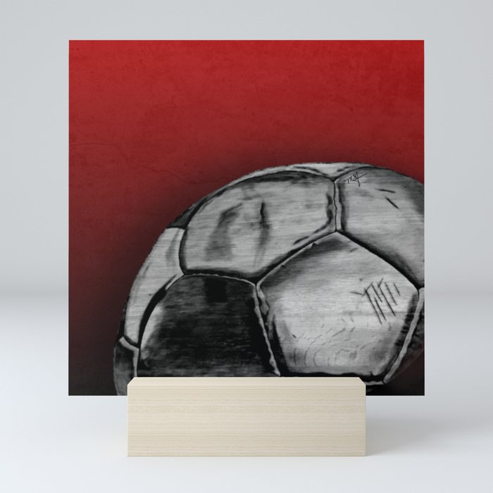 Soccer Days Mini Art Print