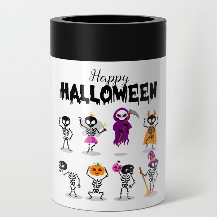 Happy Halloween decoration art prints Can Cooler