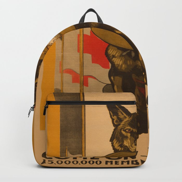 Vintage poster - Come On, Join Now Backpack