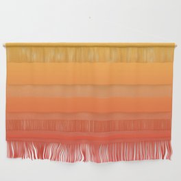 OMBRE ORANGE BRIGHT COLOR  Wall Hanging