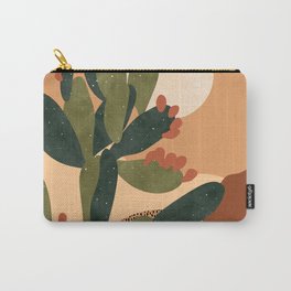 Prickly Pear Cactus Carry-All Pouch