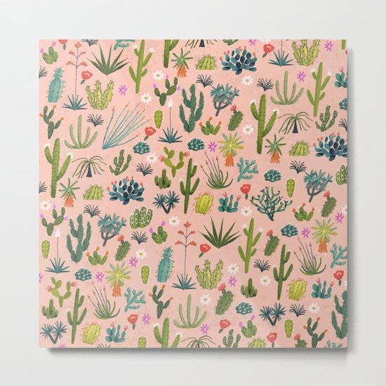 Arizona Cacti Metal Print