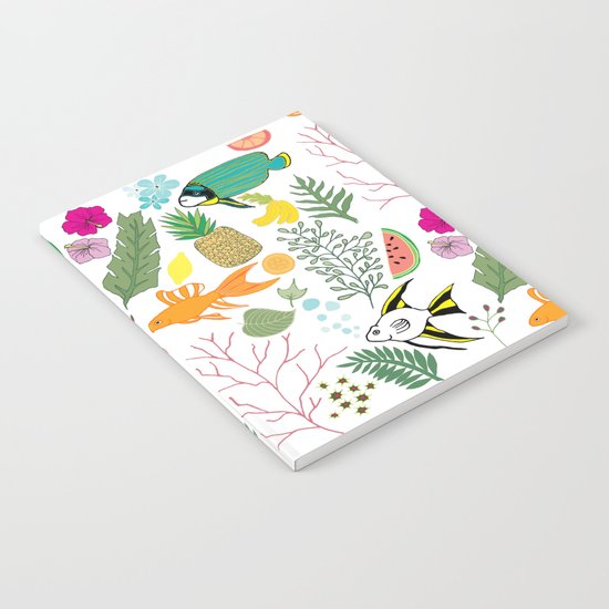 Tropical Doodles Notebook