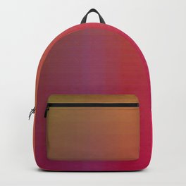 Whispered Circles Red, Magenta, Orange, Yellow Ombre Backpack