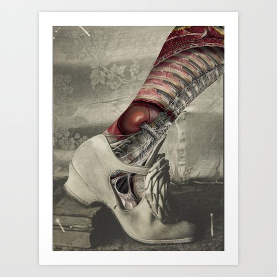 NUMBER 18 (SHOE) Art Print