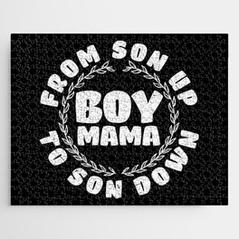 Boy Mama From Son Up To Son Down Jigsaw Puzzle