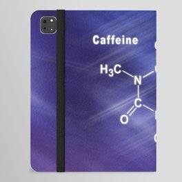 Caffeine Structural chemical formula iPad Folio Case