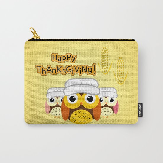 Happy Thanksgiving Carry-All Pouch