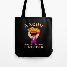 Nacho Destroyer Wrestling Lucha Libre Tote Bag