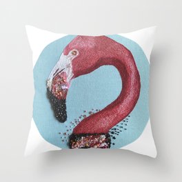 Go Pink or Go Home Throw Pillow