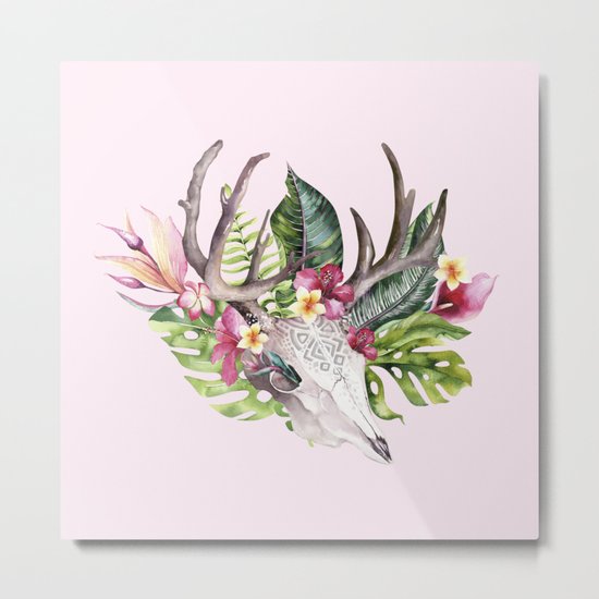 My Bohemian Tropical Memories Metal Print