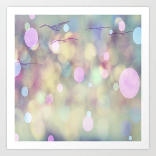 Free Flying Art Print