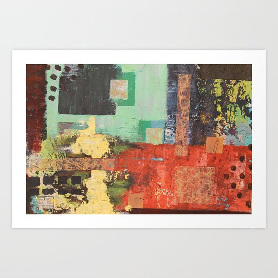 "comic relief" Art Print