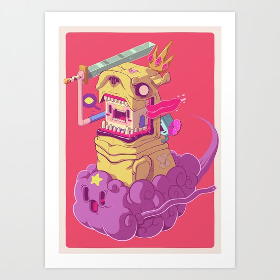 Finn and Jake Art Print