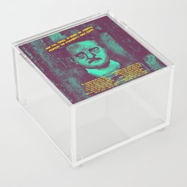 Edgar Allan Poe Acrylic Box