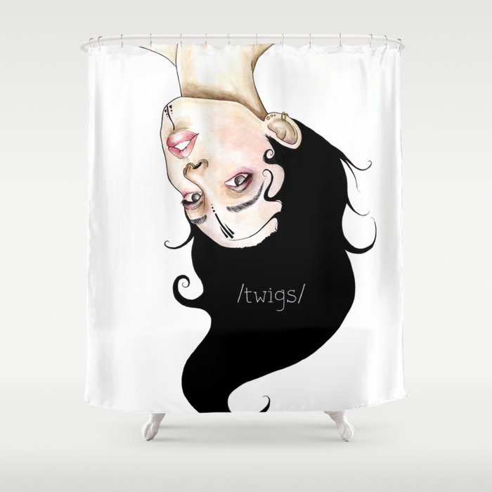 /twigs/ Shower Curtain